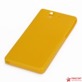 Полимерный TPU Чехол Для Sony Xperia Z L36i(желтый)